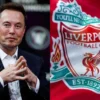 Ilustrasi: Elon Musk Bakal Beli Liverpool? Ini Tanggapan Sang Ayah!