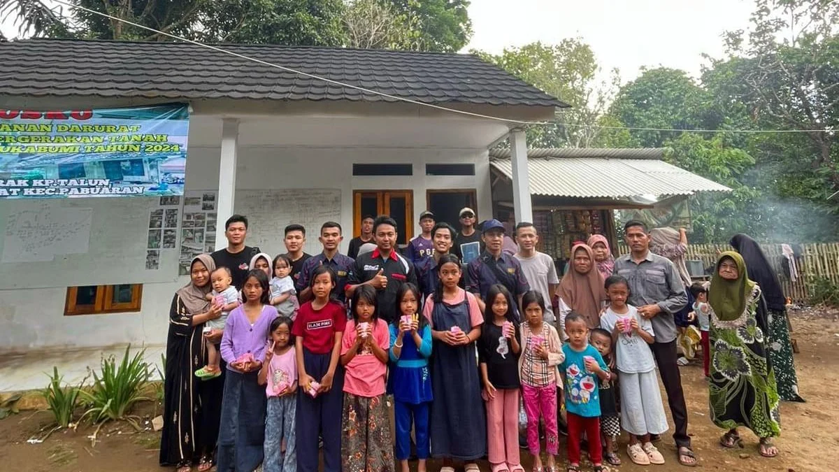 CBR Club Indonesia (CCI) Sukabumi Gelar Bakti Sosial untuk Korban Bencana Alam