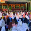 Ilustrasi para siswa SDN 1 Cipendeuy, Bandung Barat, saat mengikuti giat pesantren kilat di bulan puasa. Dok Disdik Bandung Barat