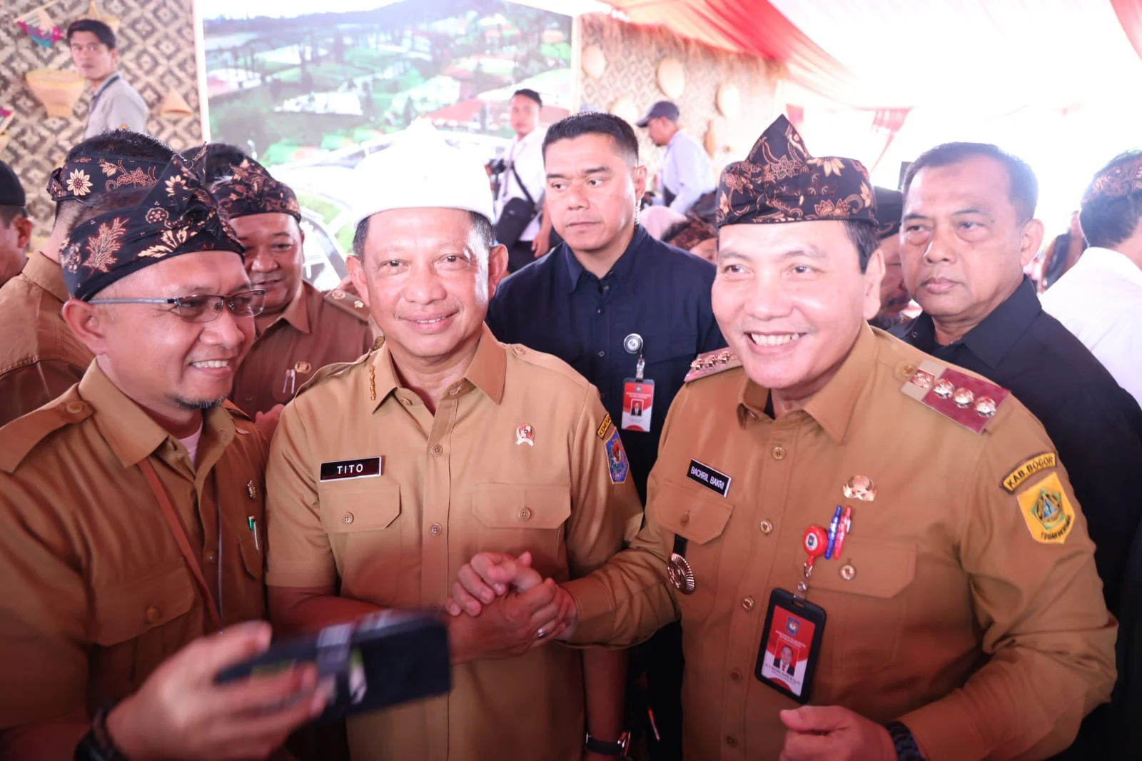 Peringati Hari Desa Nasional 2025, Bachril Bakri Hadiri Pencanangan Gema Tandan di Sumedang. Dok. Diskominfo