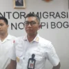 Kepala Kantor Imigrasi Kelas I Non TPI Bogor, Ruhiyat M Tolib. Foto : Regi Pratasyah/Radar Jabar