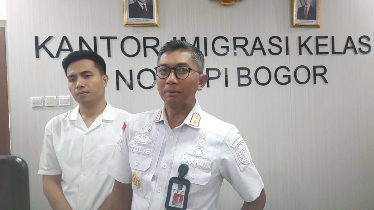 Kepala Kantor Imigrasi Kelas I Non TPI Bogor, Ruhiyat M Tolib. Foto : Regi Pratasyah/Radar Jabar