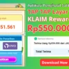 TAP TAP Layar Cair Saldo DANA Rp550.000 Gratis