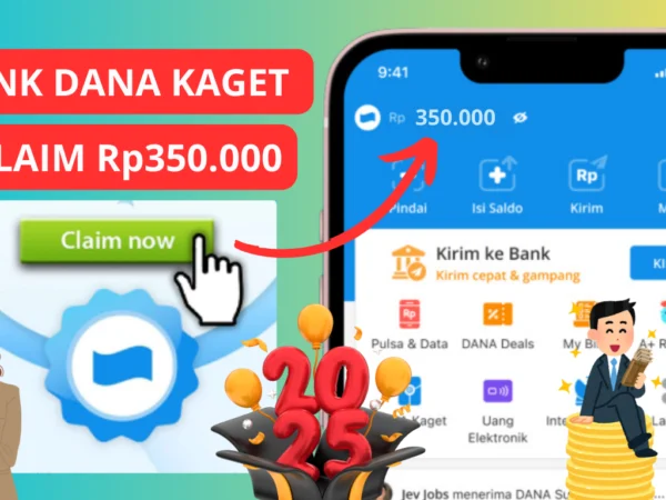 Hanya 1 Kali Kesempatan 'KLAIM' Amplop DANA Kaget Rp350.000