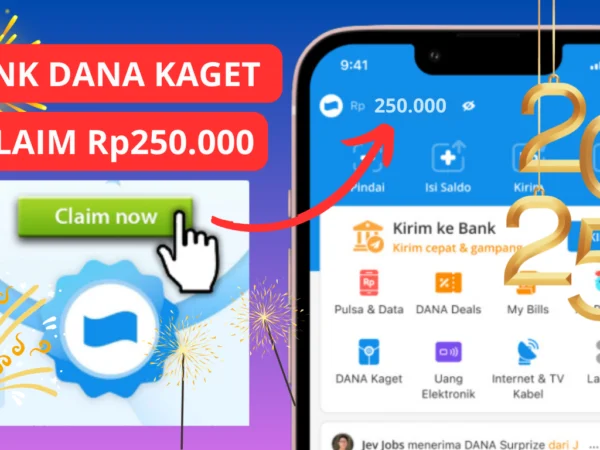 Hanya 1x Klaim Saldo Rp250.000 di Amplop DANA KAGET 2025