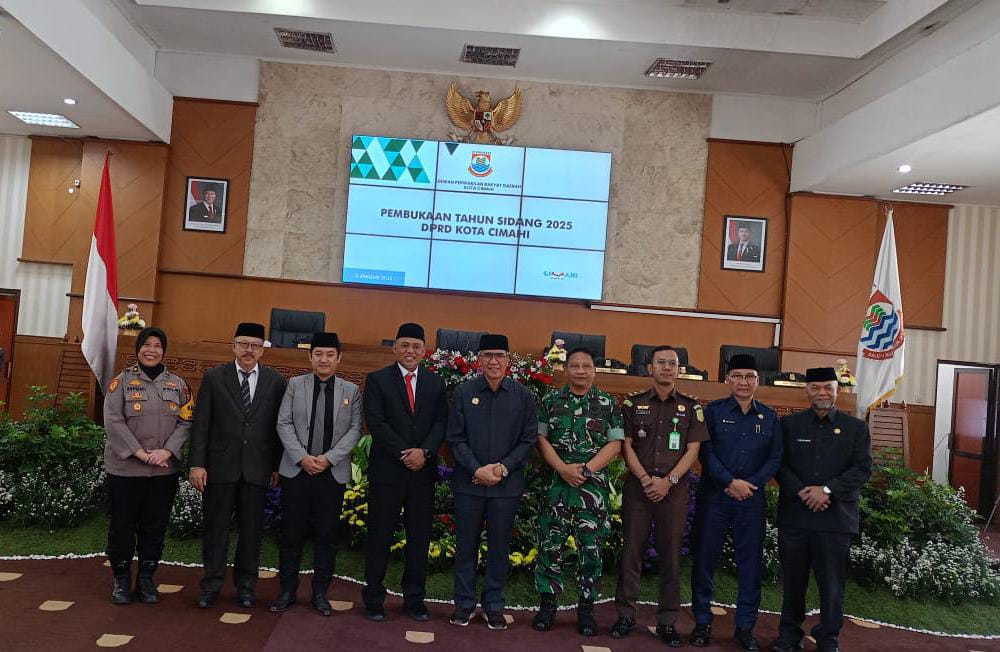 Pembukaan Tahun Sidang 2025 DPRD Kota Cimahi (mong)