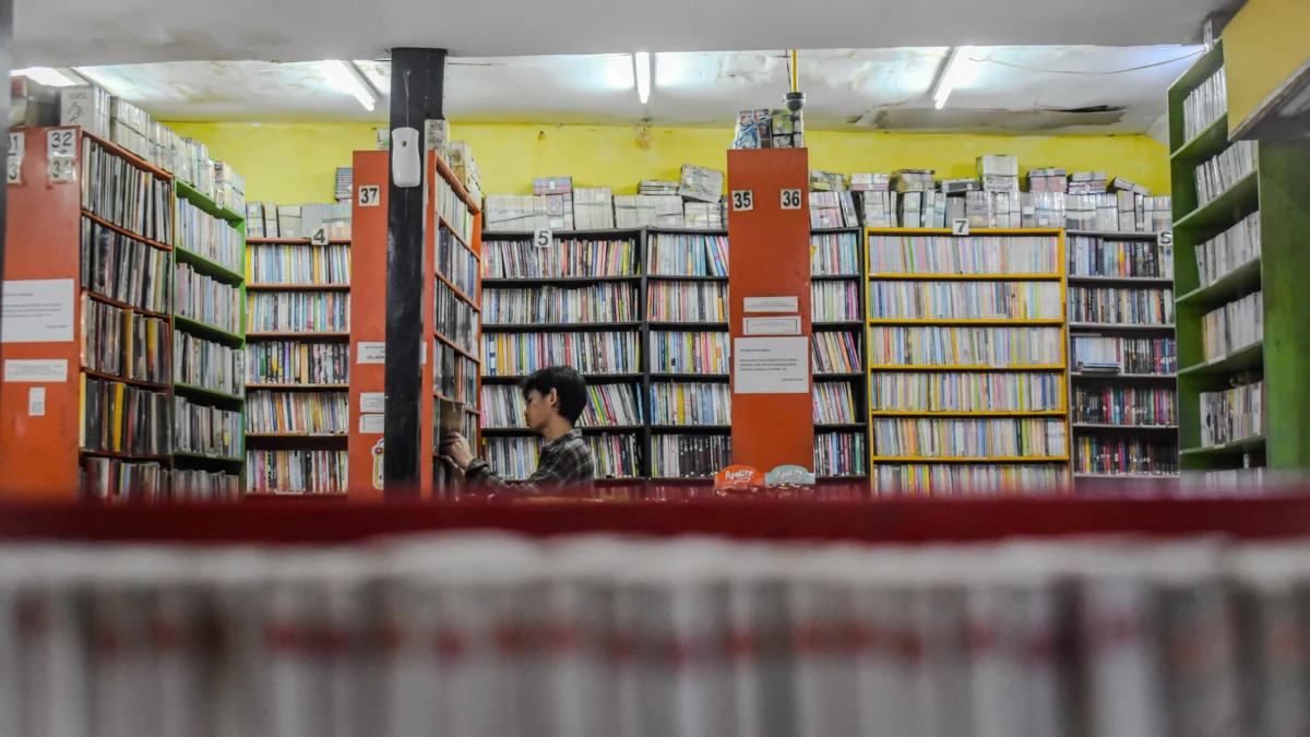 Ilustrasi: Salah satu perpustakaan di Kota Bandung, Kamis (2/1). Foto: Dimas Rachmatsyah / Jabar Ekspres