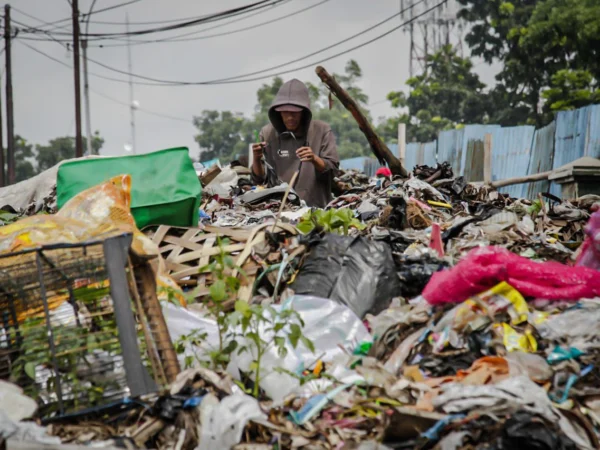 Foto ilustrasi permasalahan sampah di Kota Bandung (Dimas / JE)