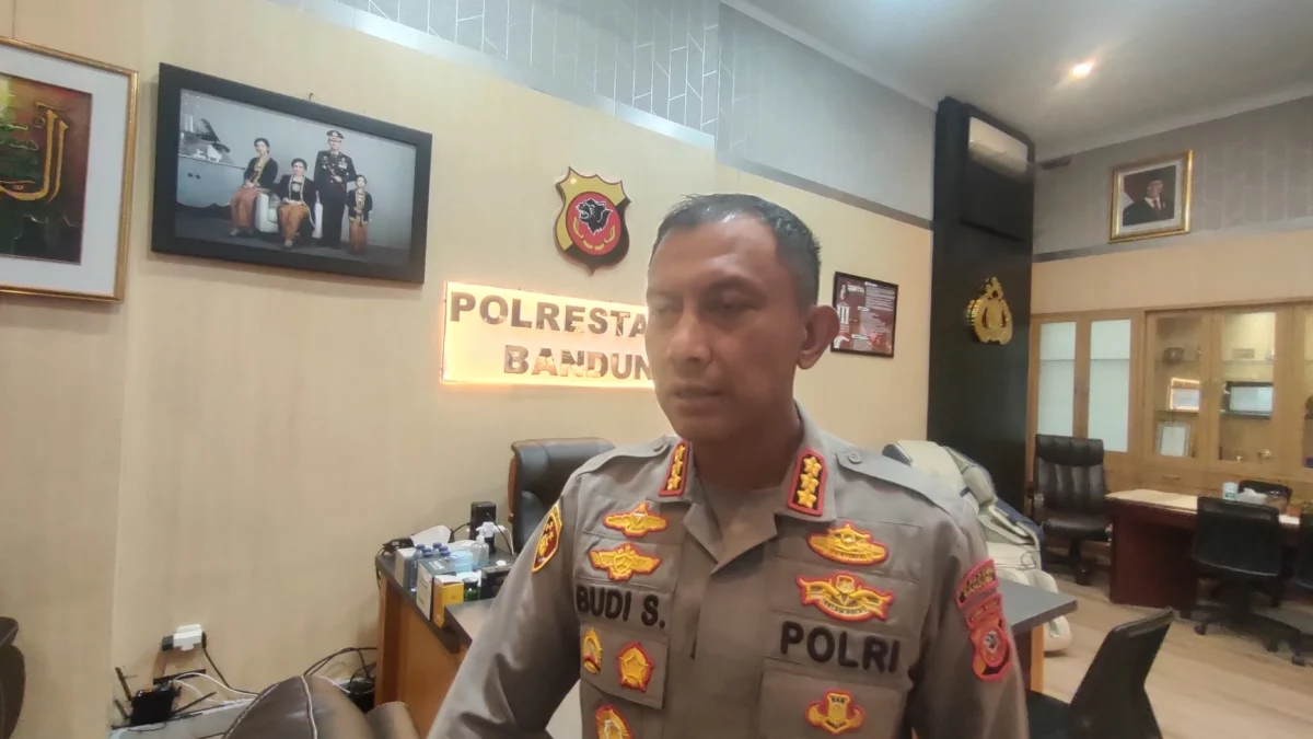 Dok. Kapolrestabes Bandung, Kombes Pol Budi Sartono saat ditemui di Mapolrestabes Bandung. Senin (6/1). Foto. Sandi Nugraha.