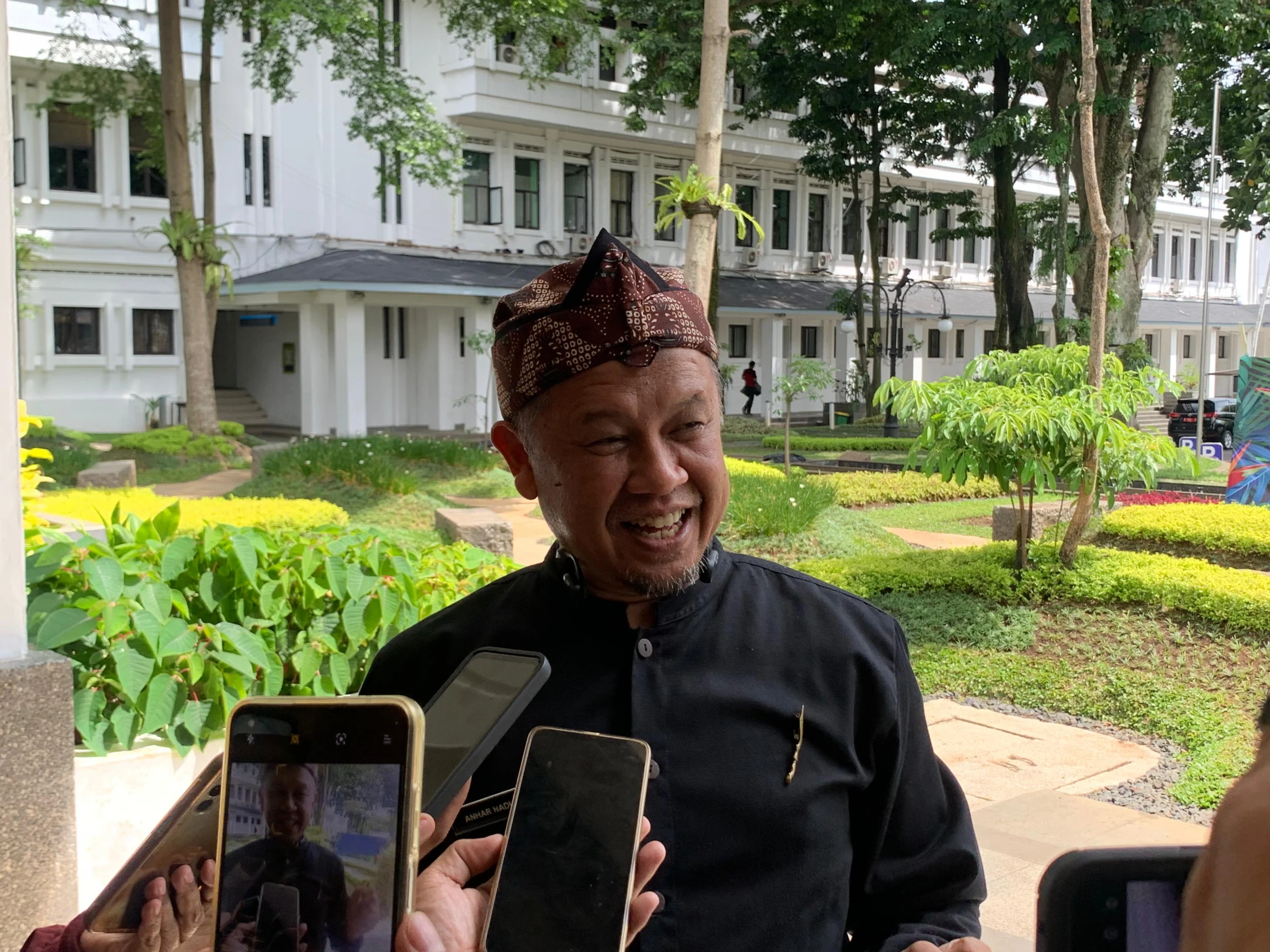 Kepala Dinkes Kota Bandung, Anhar Hadian (Sadam Husen / JE)