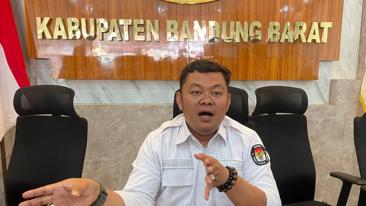 Ketua KPU Bandung Barat, Ripqi Ahmad Sulaeman. Dok Jabar Ekspres/wit