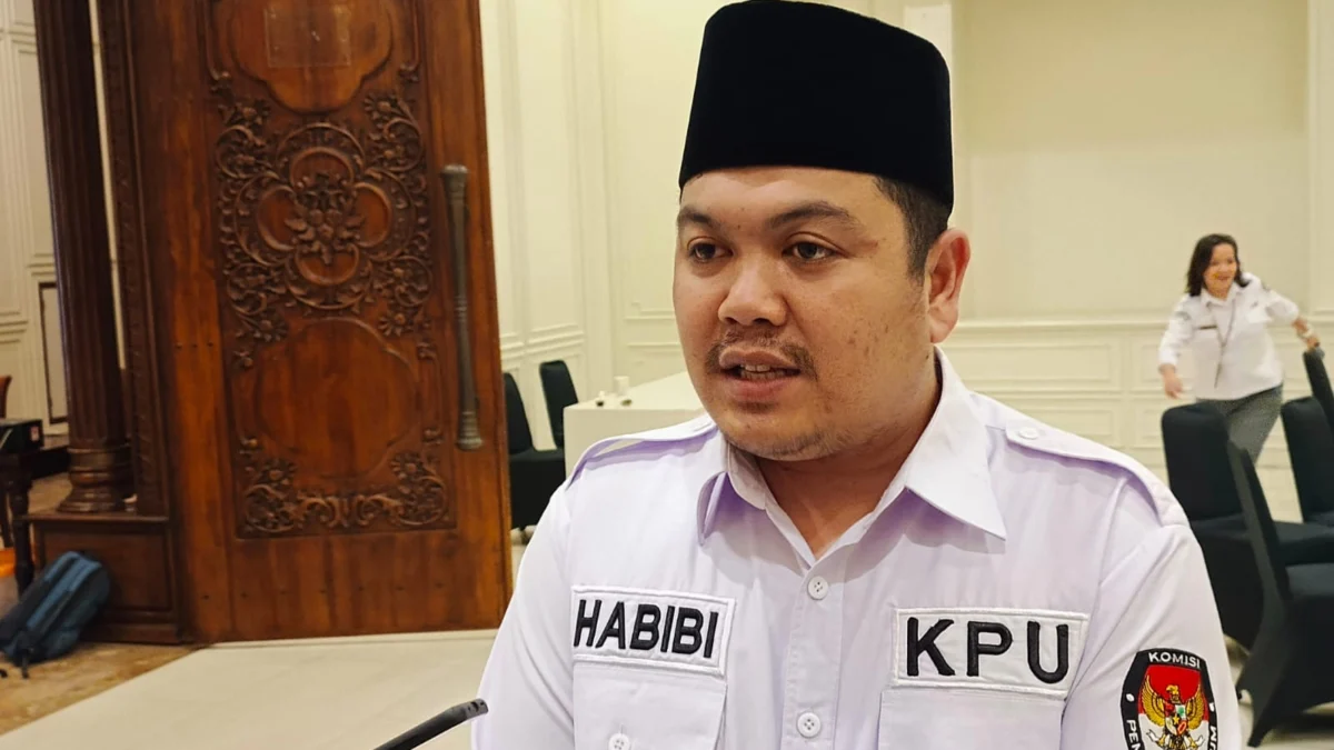 Ketua KPU Kota Bogor, Muhammad Habibi Zainal Arifin. (Yudha Prananda / Jabar Ekspres)