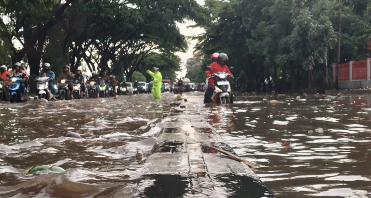 Foto ilustrasi banjir di wilayah Gedebage, Kota Bandung (Dok. Jabar Ekspres)