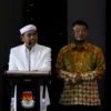 Gubernur Jawa Barat terpilih Dedi Mulyadi dan Wakil Gubernur terpilih Erwan Setiawan. (Son / Jabar Ekspres)