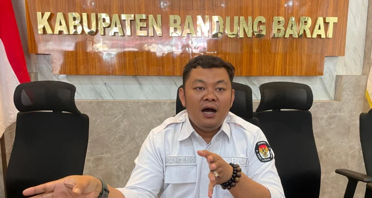 Ketua KPU Bandung Barat, Ripqi Ahmad Sulaeman. Dok Jabar Ekspres