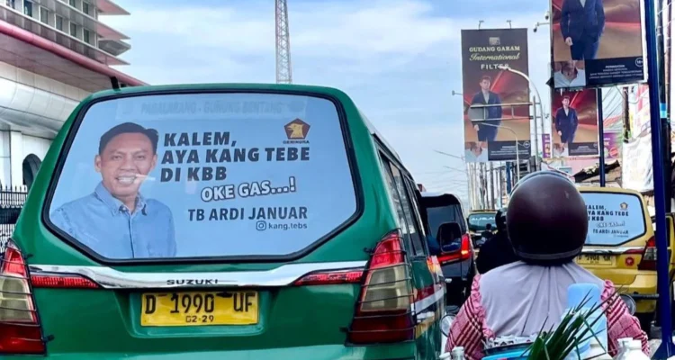 Angkutan kota yang beroperasi di Bandung Barat sebagian besar tak memiliki izin operasional. Dok Jabar Ekspres/wit