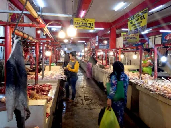 Situasi Kondisi Aktivitas Pasar Atas Kota Cimahi (Jabar Ekspres)
