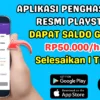 TERBARU! Aplikasi Penghasil Uang 2025 Tanpa Undang Teman, Bisa Dapat Saldo Gratis Rp50.000 Langsung Cair