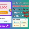 Cukup "Absen" Harian Terima Reward Rp50.000/hari dari Aplikasi Penghasil Uang Tercepat 2025