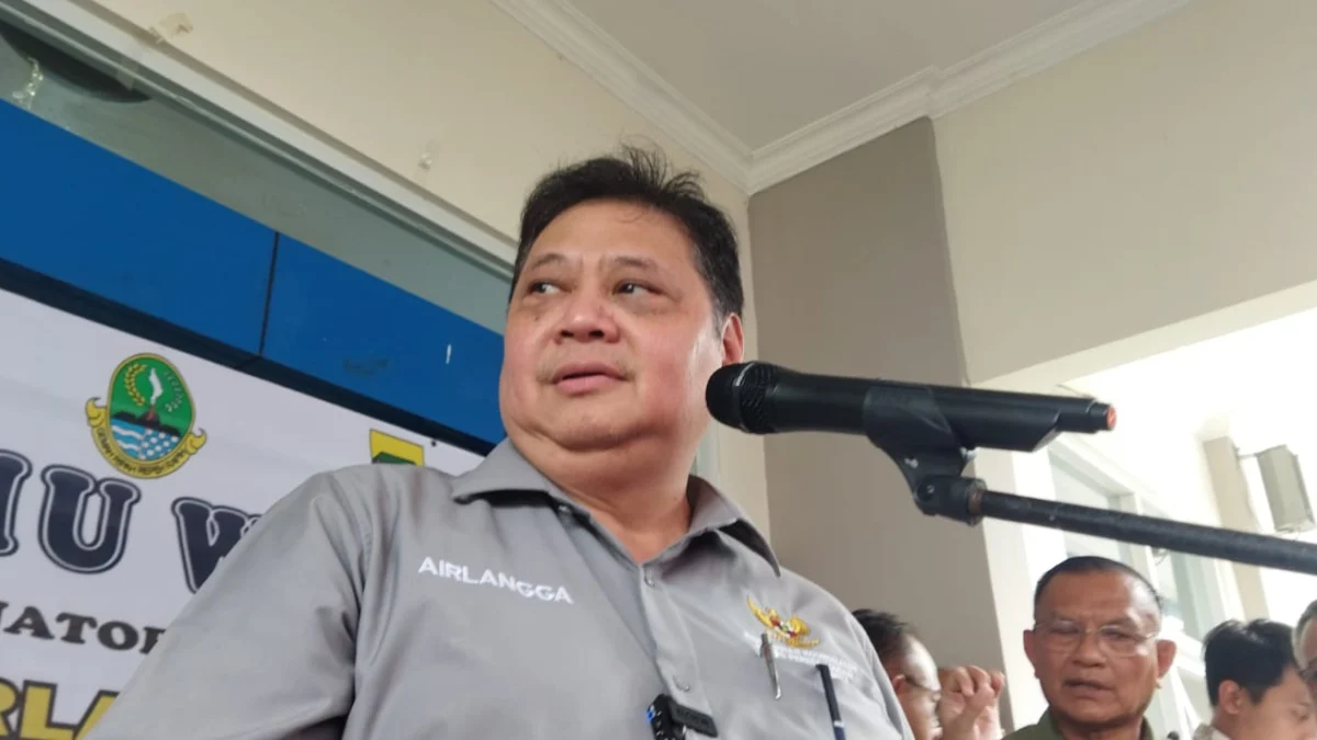 Menteri Koordinator Bidang Perekonomian Airlangga Hartarto. (Dok. Nizar / Jabar Ekspres)