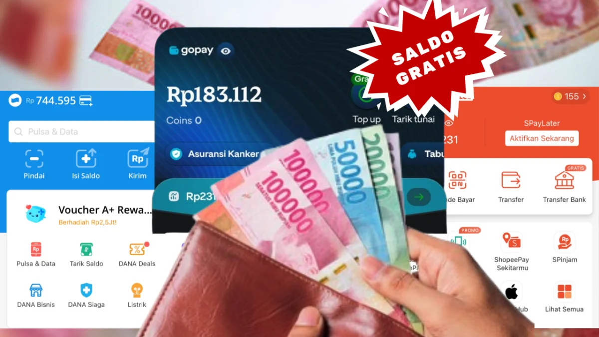 Cairkan Saldo Gratis Rp360.000 di Awal Tahun 2025 dengan Cara Ini