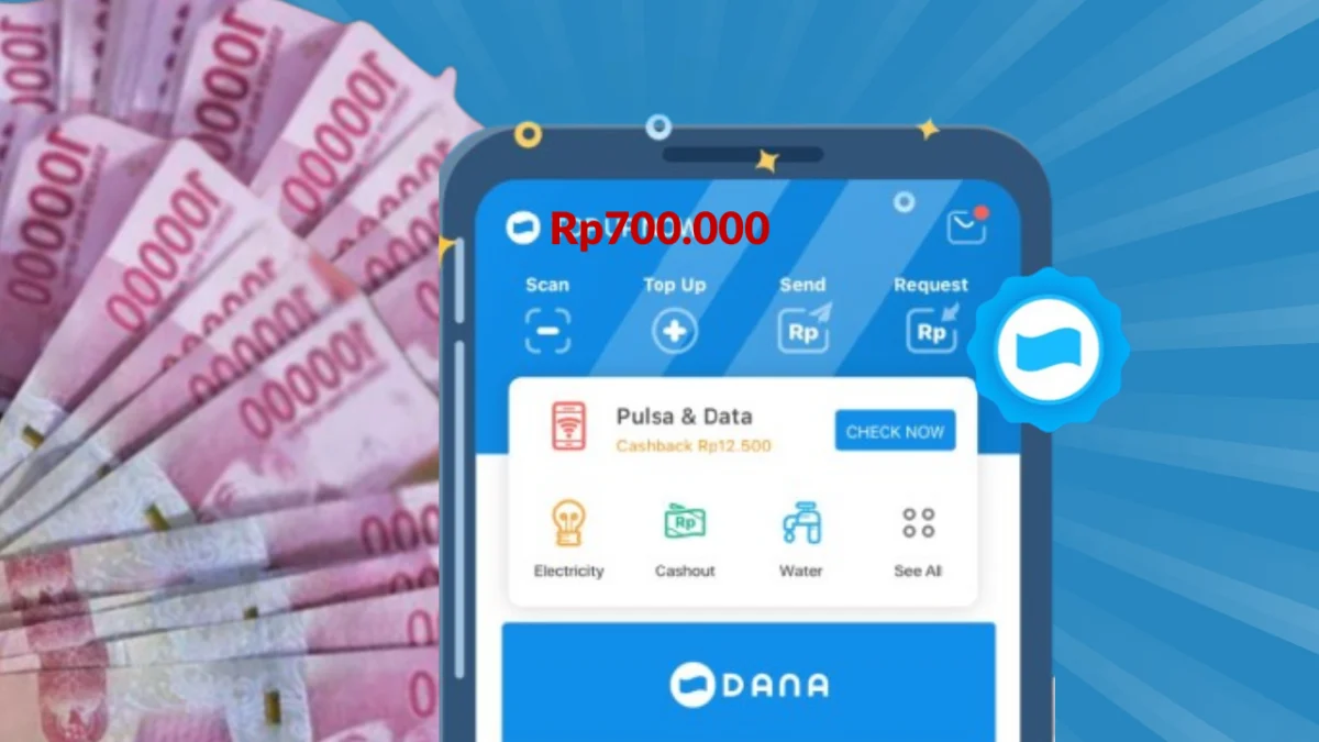 Pinjam Saldo Rp700.000 Via EWallet Langsung Cair Tanpa Syarat KTP