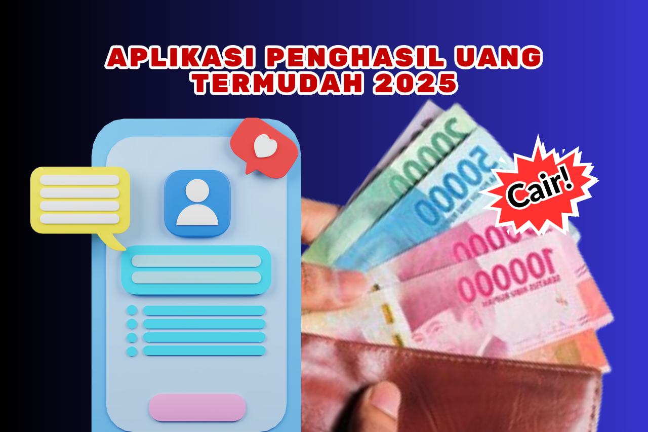 3 Aplikasi Penghasil Uang Termudah 2025, Klaim Saldo Hingga Rp600.000-an