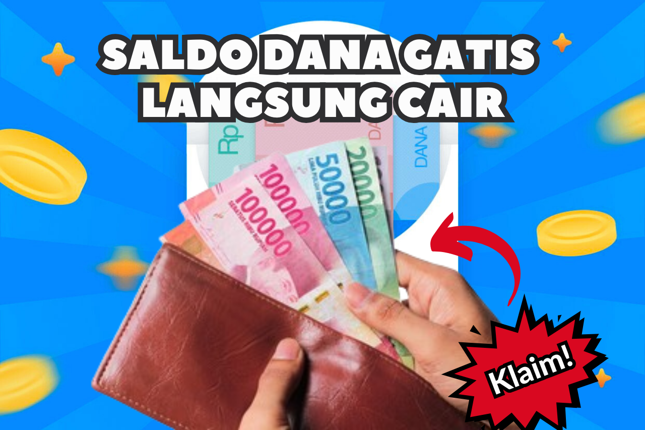 Klaim "REWARD" Saldo Rp370.000 EWallet DANA Gratis Langsung Cair Lewat Cara Tercepat 2025