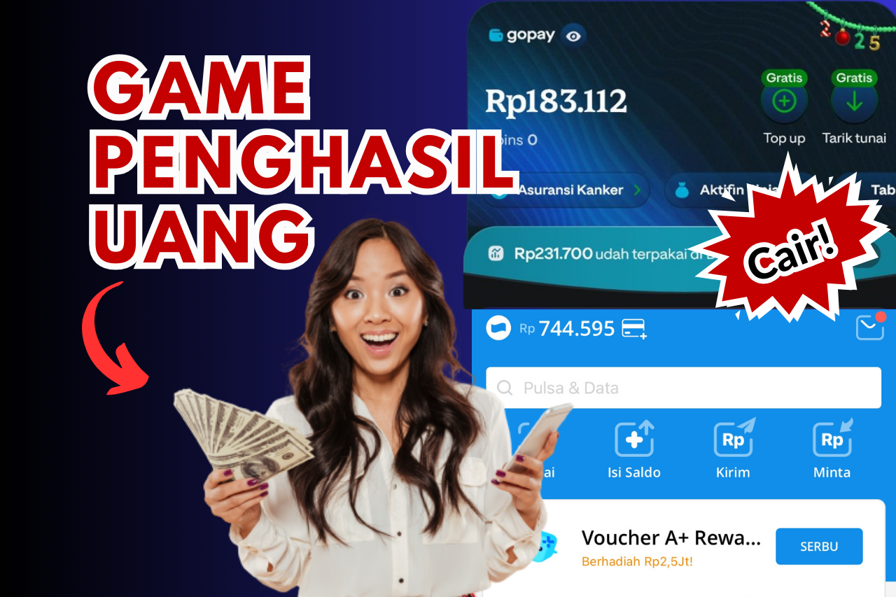 Untung Saldo EWallet Hingga Rp 100.000 Via 2 Game Penghasil Uang Terseru 2025