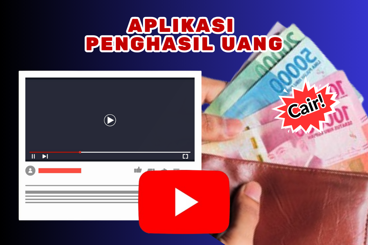 Nonton YouTube 5 Menit Hasilkan Rp300.000 Lewat Aplikasi Penghasil Uang