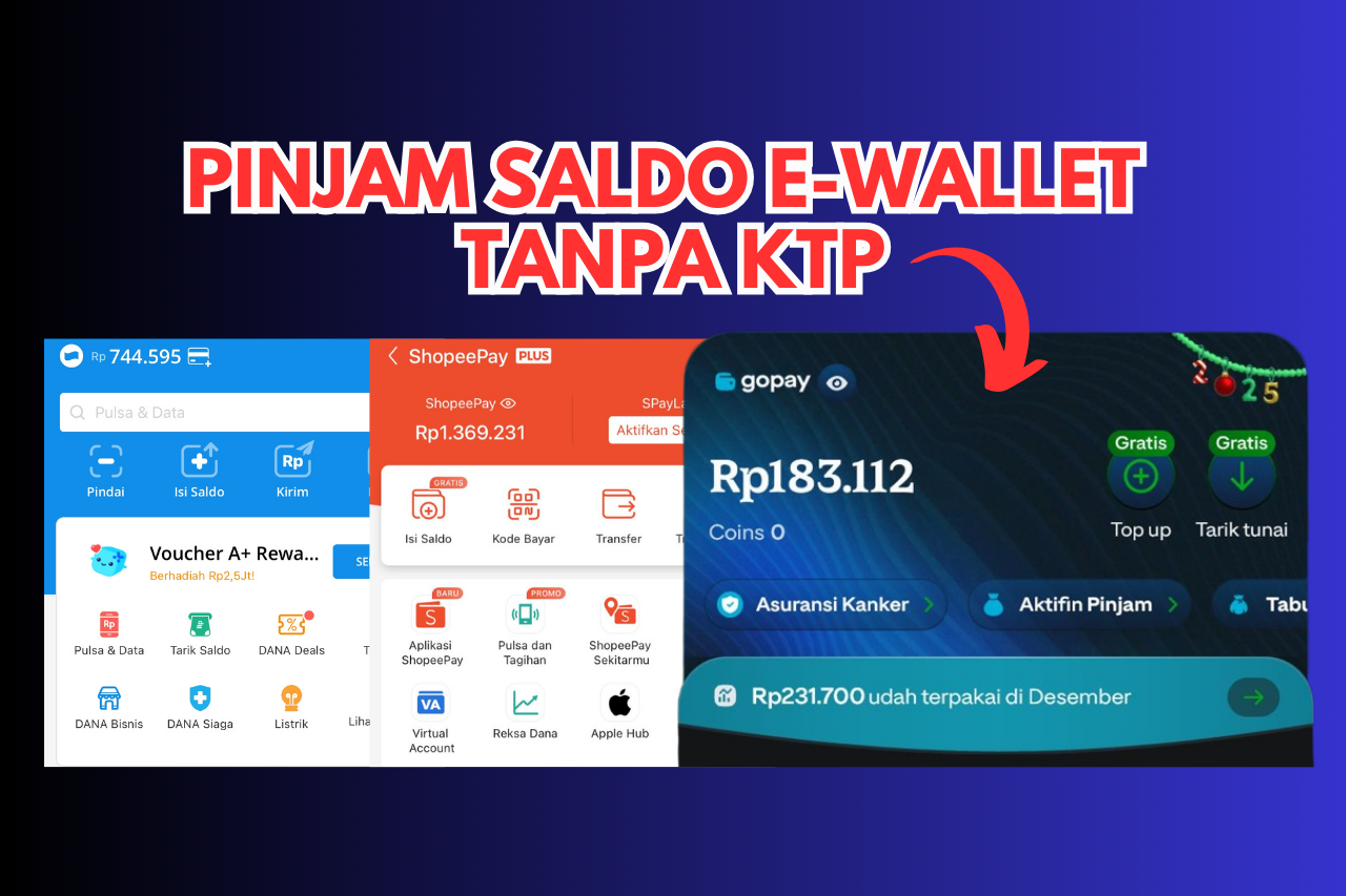 Tanpa KTP, Pinjam Saldo Hingga 900.000 Bisa Cair, Ini Langkahnya