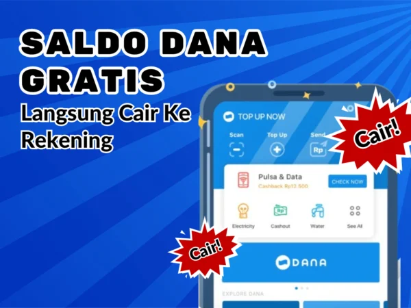 3 Cara Dapat Saldo DANA Gratis Hingga Rp300.000-an Langsung Cair