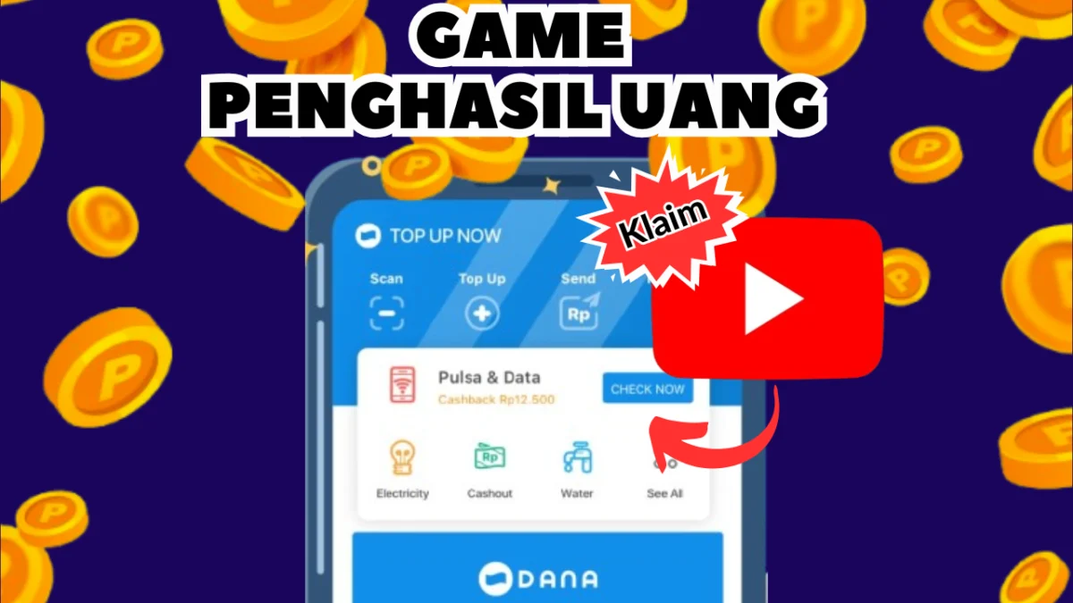 Dapat REWARD Saldo Rp240.000 Nonton YouTube di Game Penghasil Uang