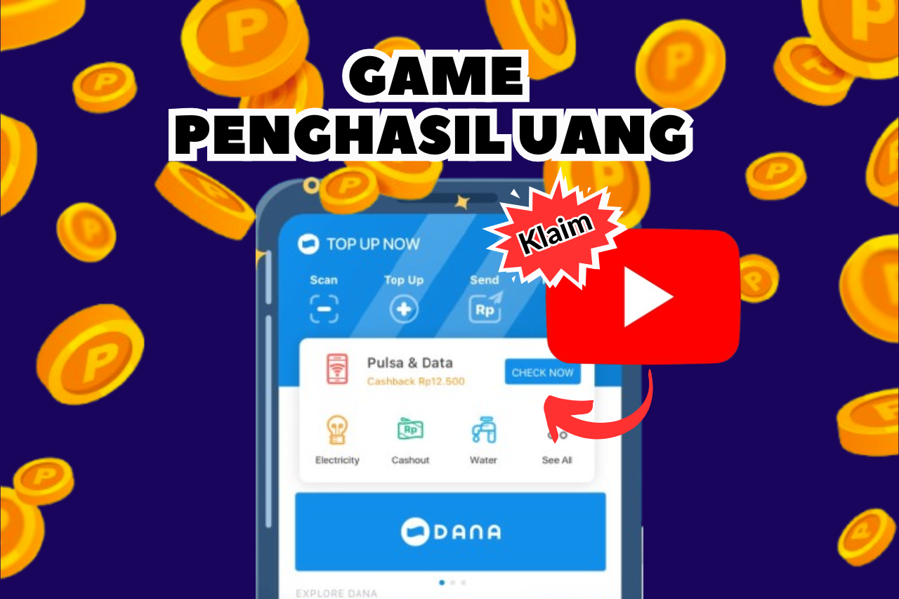 Dapat REWARD Saldo Rp240.000 Nonton YouTube di Game Penghasil Uang