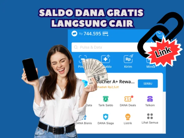 Cair Hingga Rp200.000 Saldo DANA Gratis Langsung Ke Akun Via Link