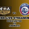 LINK Live Streaming Dewa United vs Arema FC Hari Ini, Pekan Ke-18 di BRI Liga 1, Catat Waktunya!