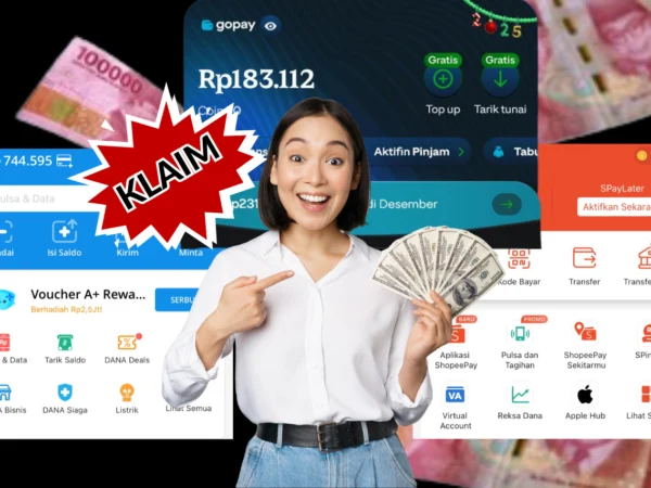 Klaim REWARD Saldo Dompet Digital Hingga Rp270.000 Cukup Tap-Tap di Aplikasi Penghasil Uang