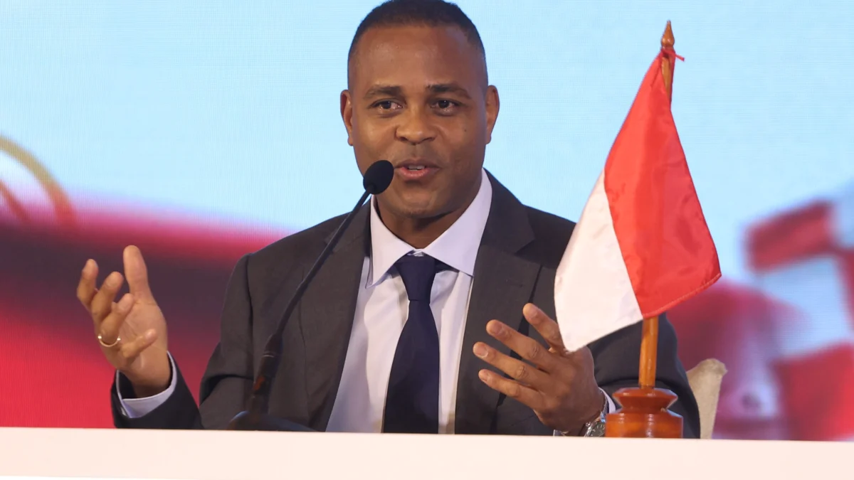 Pelatih Timnas Indonesia Patrick Kluivert/Haritsah Almudatsir/Harian Disway-