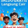 Cair Saldo Gratis Rp525.000 Hanya Berlaku Hari ini