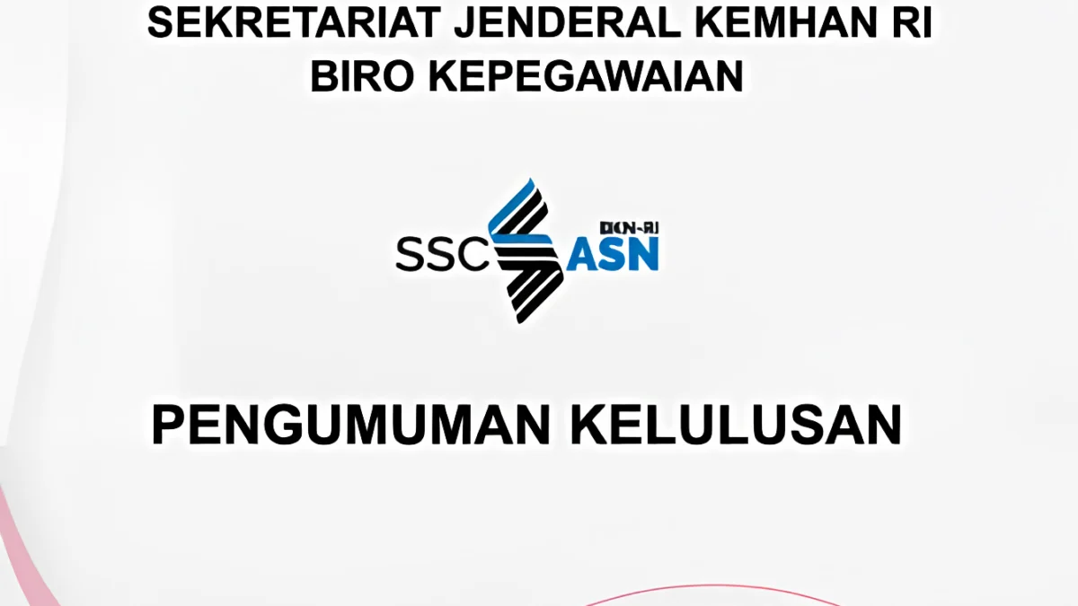 Link Pengumuman Kelulusan CPNS Kemhan 2024 Beserta Kode Lulus