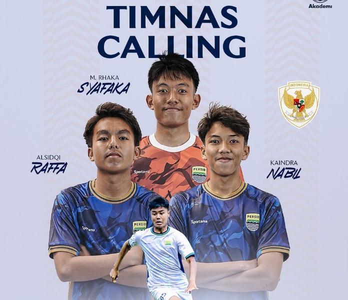 4 Pemain Akademi Persib Dipanggil Timnas, Yoyo: Kebanggaan bagi Kami! (Instagram / akademipersib)