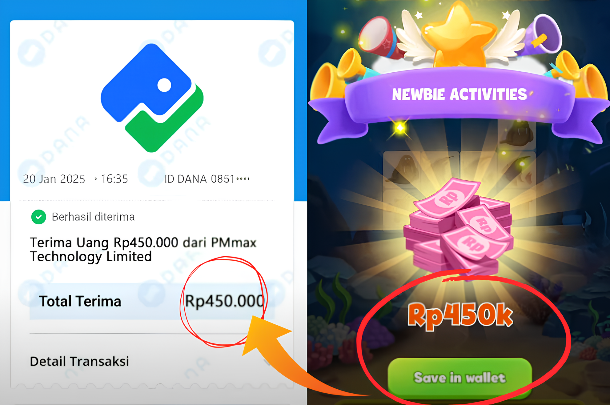 Cara Dapat Saldo DANA Gratis hingga Rp450.000 Langsung Cair
