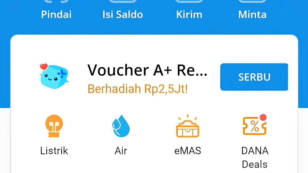 Daftarkan segera nomer Whatsapp (WA) kamu untuk mencarikan bonus saldo DANA gratis Rp100.000 langsung cair.