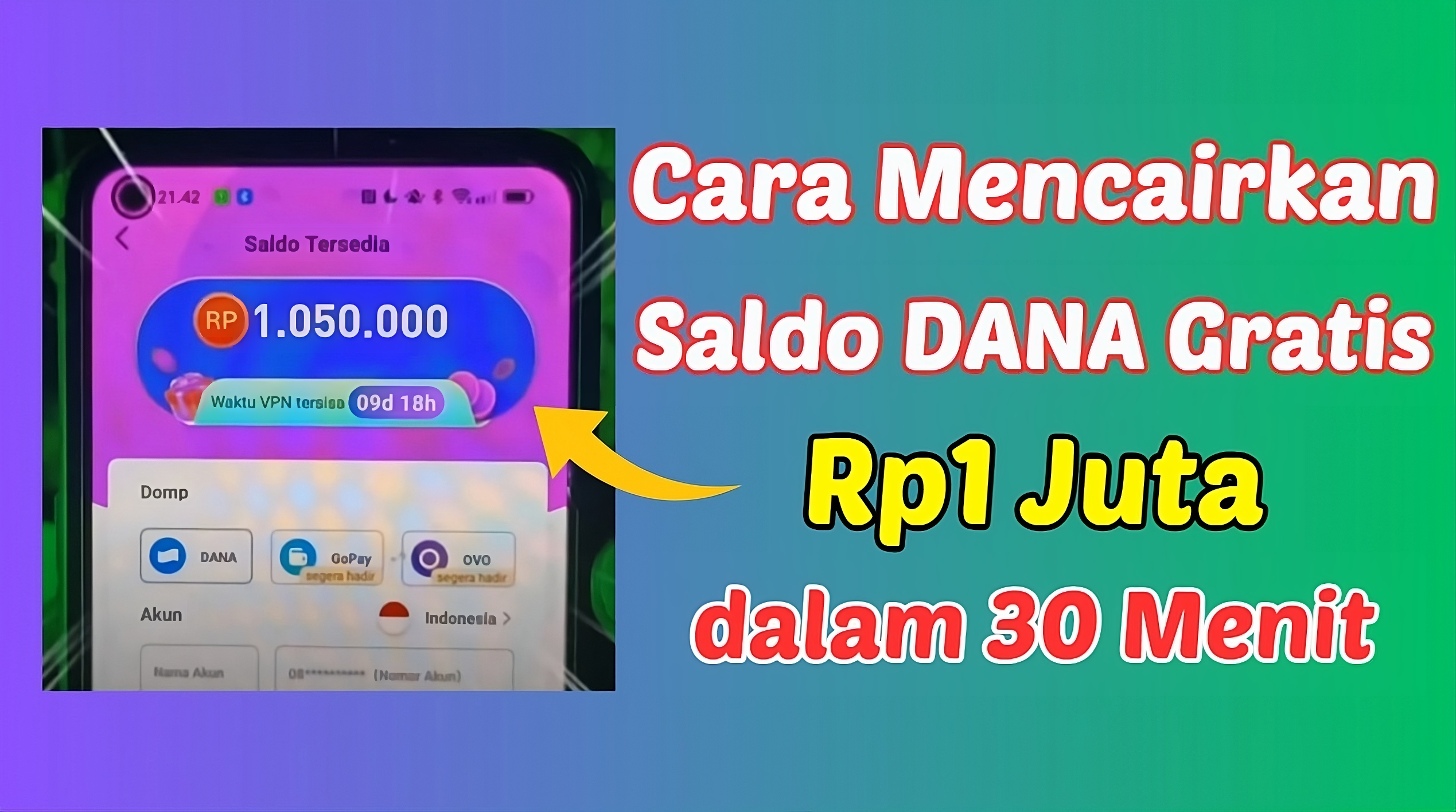 Cara Dapat Saldo Gratis hingga Rp1 Juta Langsung Dikirim ke Rekening DANA