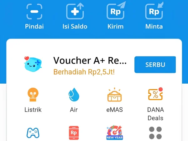 Daftarkan segera nomer Whatsapp (WA) kamu untuk mencarikan bonus saldo DANA gratis Rp100.000 langsung cair.