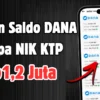 Cairkan Saldo DANA Gratis hingga Rp1,2 Juta Tanpa NIK KTP, Cukup Lakukan ini