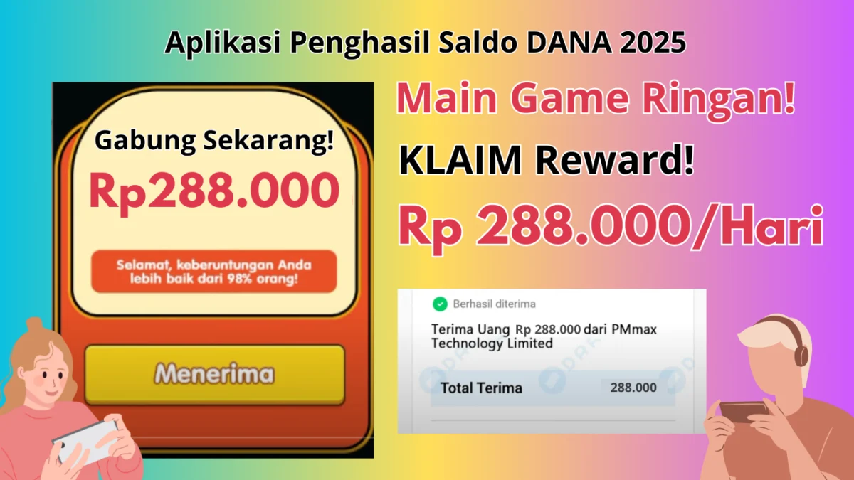 Main Game PUZZLE Bisa Cair Saldo DANA Rp 288.000/hari Gratis Tanpa Ribet!