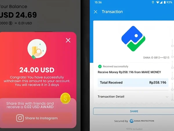 Anda bisa mencairkan hingga $24 atau sekitar Rp358.000 saldo gratis mulai dari DANA, OVO, PayPal hanya dengan menonton video YouTube.
