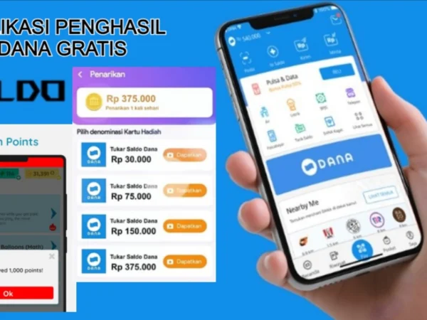 Game penghasil DANA gratis dari aplikasi Populer 2025.