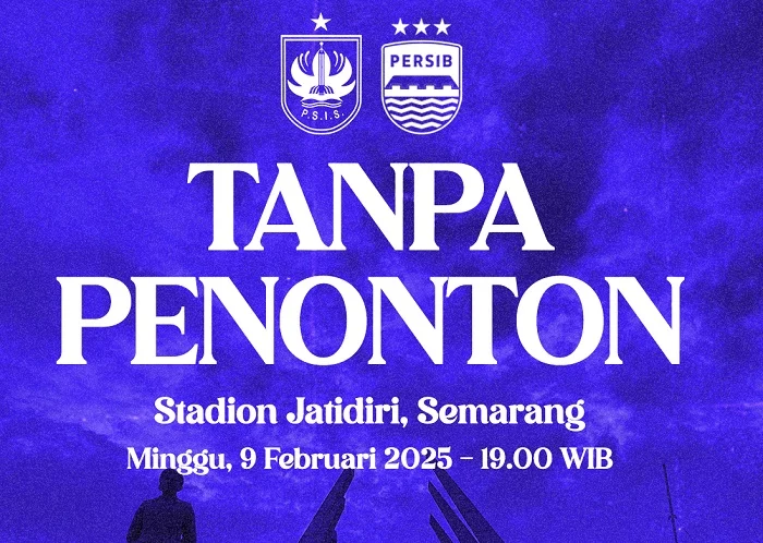 PSIS Semarang vs Persib Bandung tanpa penonton/Dok PSIS/